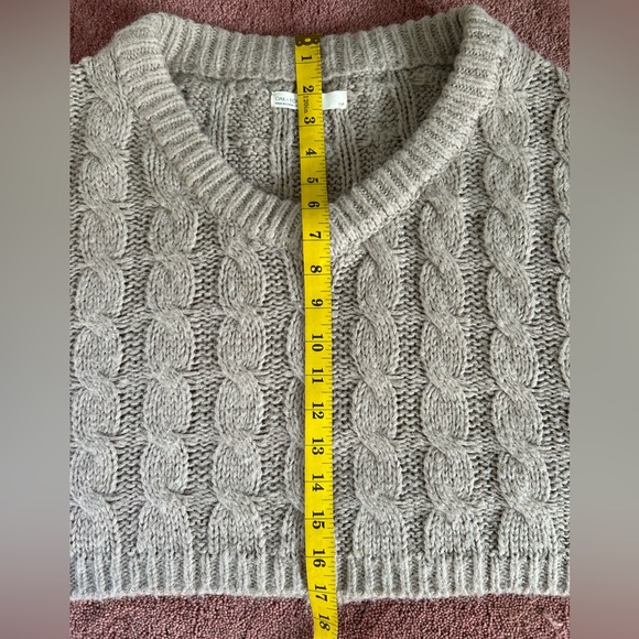 Oak & Fort knit cropped sweater - Picture 3 of 4
